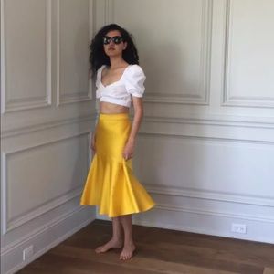 CALVIN KLEIN 205W39NYC Flared Knee-Length Skirt